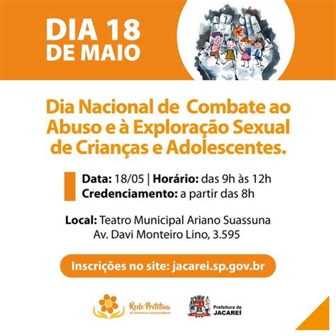 Evento Sobre O Dia Nacional De Combate Ao Abuso E Exploração Sexual De