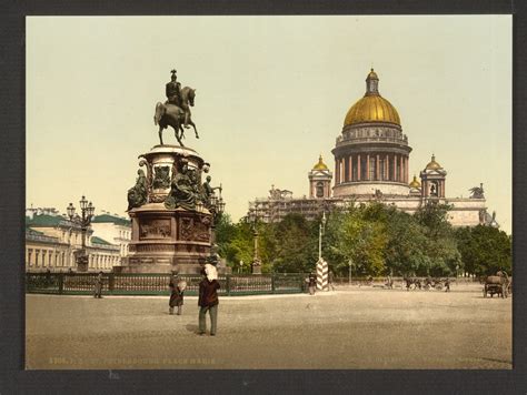 Цветные открытки Санкт-Петербурга 1890-1900 гг | Пикабу