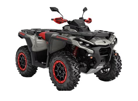 Can Am Outlander X XC T 1000 2024 Chalk Gray Can Am Red T3b ABS