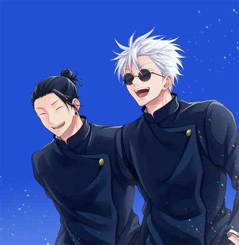 Gojou Satoru And Getou Suguru Jujutsu Kaisen Drawn By Asarisarimari