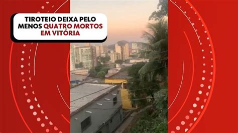 Ataque a tiros deixa pelo menos quatro mortos e dois feridos em Vitória