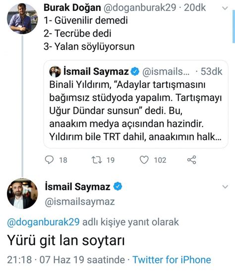 İsmail Saymaz dan Yeni Şafak muhabirine Yürü lan soytarı