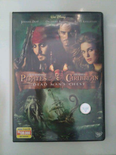 Jual DVD Original Pirates Of The Caribbean Dead Mans Chest 2DVDs Di