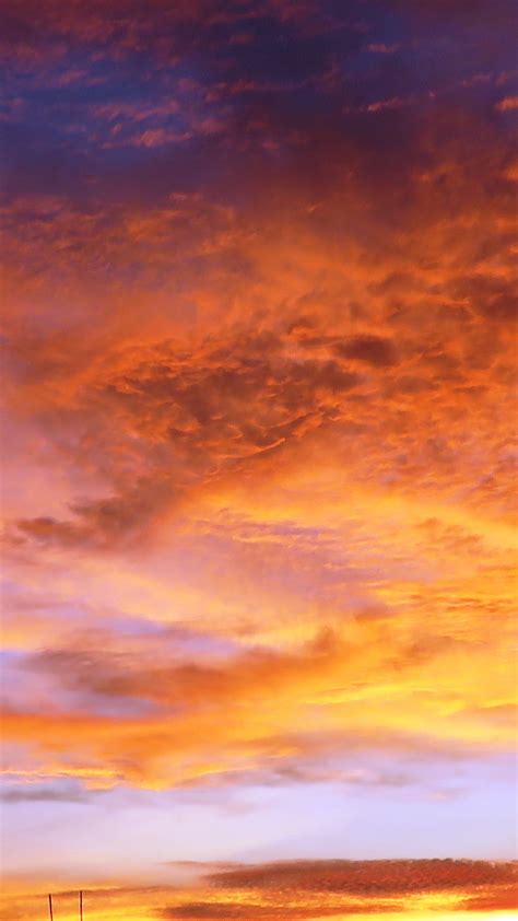 Sky Sunset Clouds Wallpaper - [1080x1920]