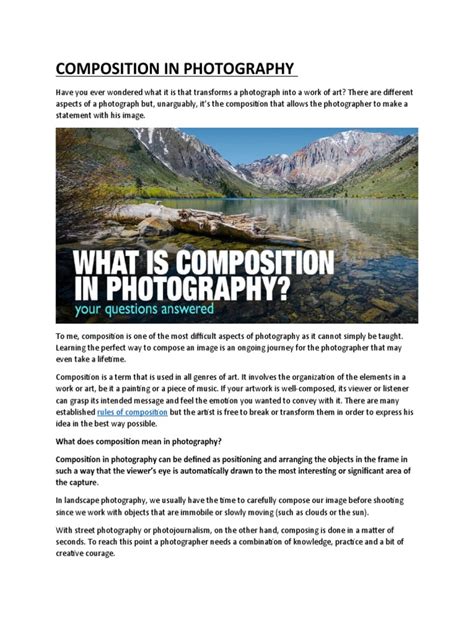 composition  photography  composition visual arts photograph