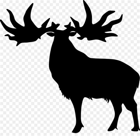 Free Elk Skull Silhouette, Download Free Elk Skull Silhouette png ...