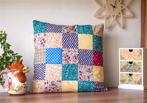 DIY Patchwork Kissen nähen