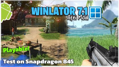 Far Cry 3 Android Gameplay Winlator 7 1 Afei Tested On Snapdragon