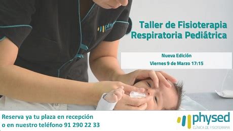 Próximo Taller Fisioterapia Respiratoria Infantil Physed