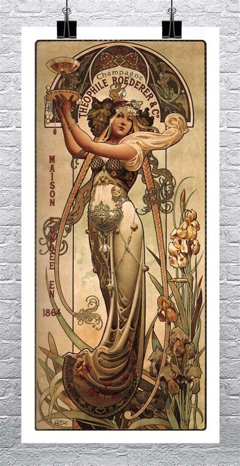 Mucha Art Nouveau Alphonse Mucha Art Art Nouveau Poster Poster Art