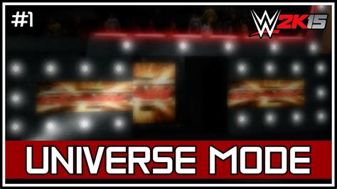 Wwe 2k15 Universe Mode Raw The Legend Killer Meets An Extreme