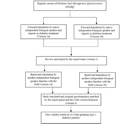 Translation Of The Diabetes Self Management Questionnaire Dsmq From Download Scientific