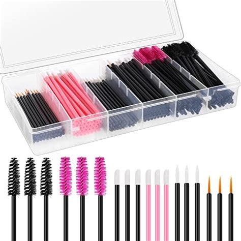 Teenitor Mascara Wands Disposable Mascara Wand 200pcs Lip Applicators Disposable