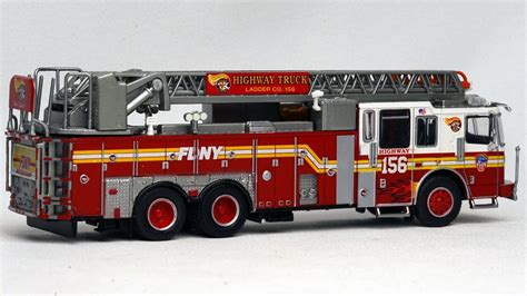 Pcx Fdny Ferrara Ultra Ladder Ho Fire Truck Brooklyn Midwood