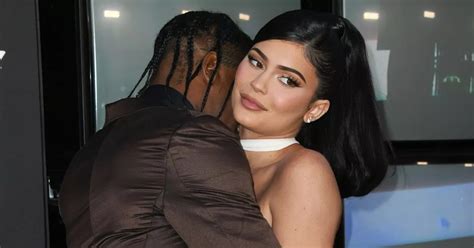 Kylie Jenner Enjoys Naked Cuddles With Travis Scott As They Pose For Very Racy Snap The Mirror
