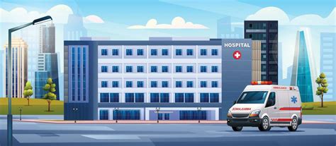 Cartoon Hospital Background Vector Art, Icons, and Graphics for Free ...