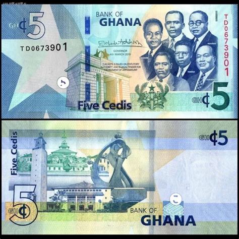 Brand New Unc 2019 Ghana 5 Cedis Collection P 38 Lazada Ph