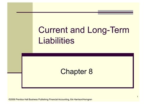 Fa6ch08 Lecture Ppt 1 Current And Long Term Liabilities Chapter 8 2