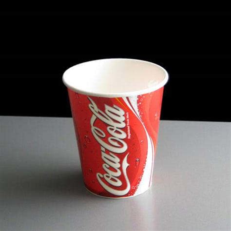 Oz Coke Cold Drink Paper Cup