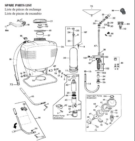 Solo Backpack Sprayer Parts Diagram Solo Backpack Spraye