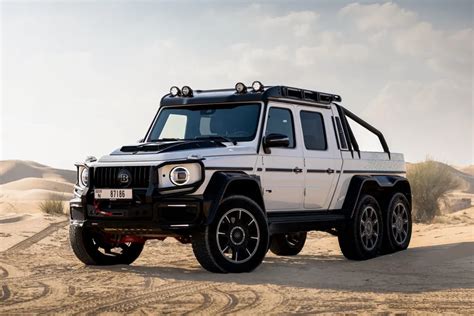 Rent Mercedes Brabus XLP 800 6x6 Adventure In Dubai GMZ Car Rental