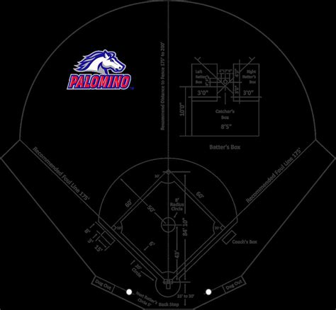 Anatomy of an NCAA Softball Field