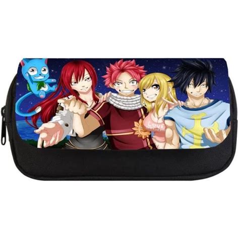 Trousse Scolaire Extensible Fairy Tail Trousse Crayons De Grande