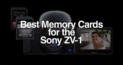 Best Memory Cards For The Sony Zv Justin Punio