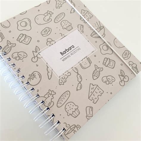 Caderno De Receitas Save The Date Shop