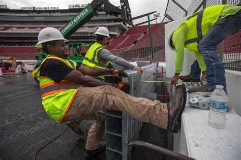 How NASCAR built a race track inside L.A.'s iconic Coliseum - Los ...