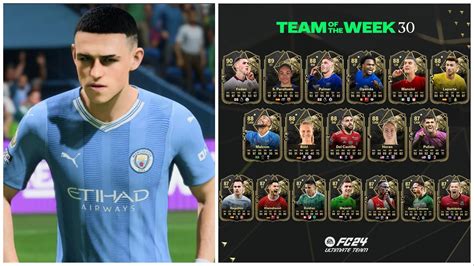 Ea Fc 24 Totw 30 Released Foden And Palmer Lead The Lineup