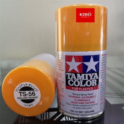 Tamiya Ts Brilliant Orange Ml Shopee