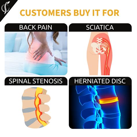 Snapklik.com : Lower Back Pain Relief Treatment Stretcher Chronic