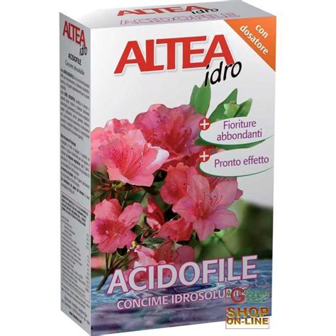 ALTEA IDRO ACIDOFILE CONCIME IDROSOLUBILE PER