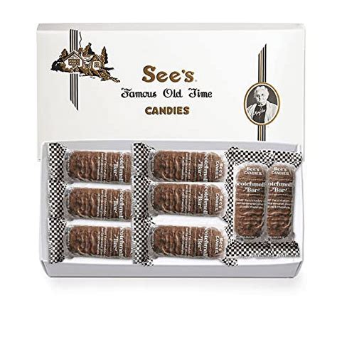 See's Candies 12 oz Milk Scotchmallow Bars (8 individually wrapped bars ...