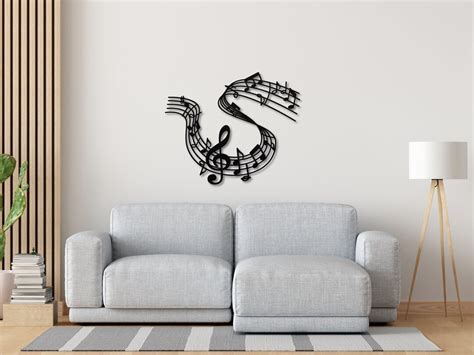 Music Notes Wall Art, Music Metal Wall Art, Music Notes Sign, Music Wall Sign, Gifts for ...