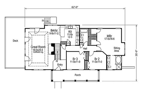 Farmhouse Style House Plan 3 Beds 2 Baths 1621 Sqft Plan 57 324