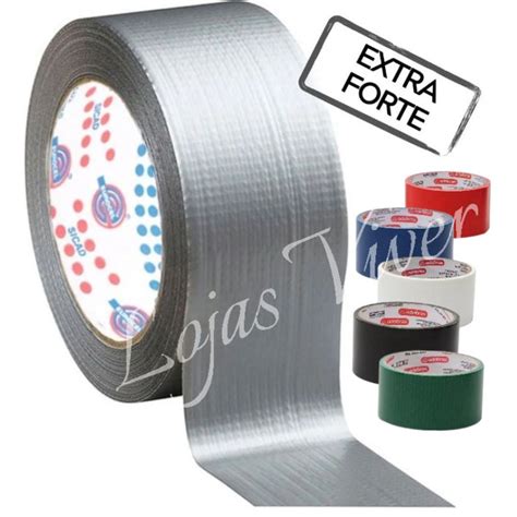 Fita Adesiva Silver Tape Extraforte Mm X Metros Shopee Brasil