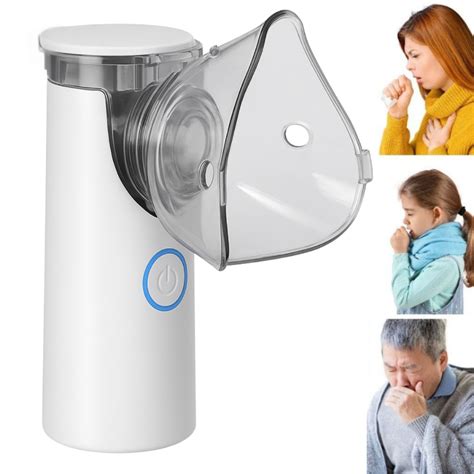 Nebulizador Silencioso Para Bebe - Nebulizador Inalador Portatil Silencioso Infantil Adulto Bebê Máscara ...