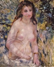 Nude In The Sun By Pierre Auguste Renoir Reproduction For Sale 1st Art Gallery