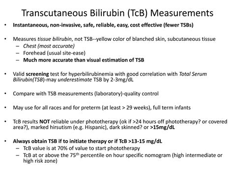 Transcutaneous Bilirubin