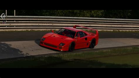 Assetto Corsa Assetto Corsa Ferrari F40 92 On Nordschleife Youtube