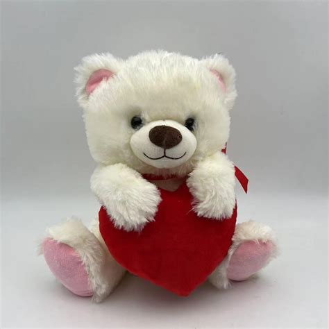 Custom Valentine′s Day Cute Size Teddy Bear Skin Doll Animal Soft Plush