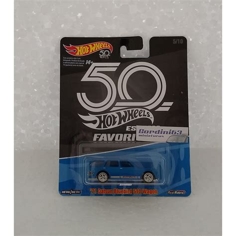 Hot Wheels Datsun Bluebird Wagon Anos Favorites Shopee Brasil