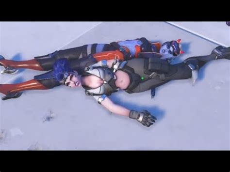 Overwatch Widowmaker Ryona Bodypile YouTube