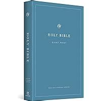 ESV Giant Print Bible (Black): ESV Bibles by Crossway: 9781433527227: Amazon.com: Books