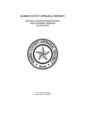 Fillable Online Hcad Ppcalcguide Harris County Appraisal