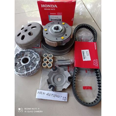 Jual Paket Komplit Cvt Honda Vario Fi Ldd Kode Kzr Ori Hgp Shopee