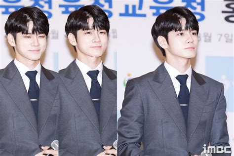 B하인드 옹성우 교육청 첫 출근 홍보대사 옹비드