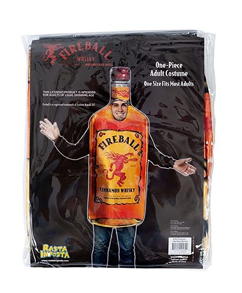 Man wearing Fireball whiskey costume arrested for drunken antics